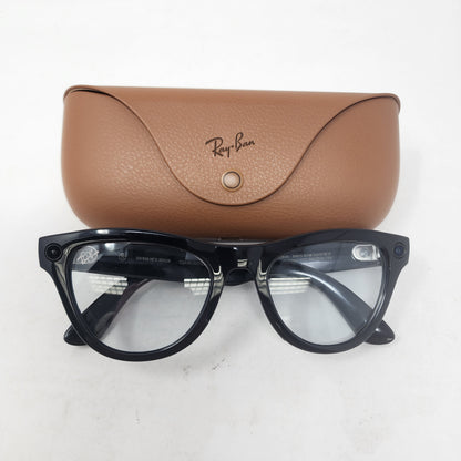Ray-Ban Meta Skyler Gen 1 Shiny Black Transitions Blue AI Smart Glasses RW4010