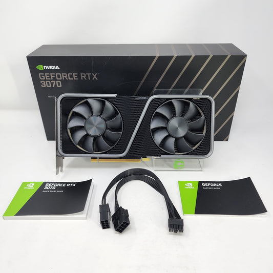 NVIDIA GeForce RTX 3070 8GB GDDR6 Founders Edition Graphics Card PG142