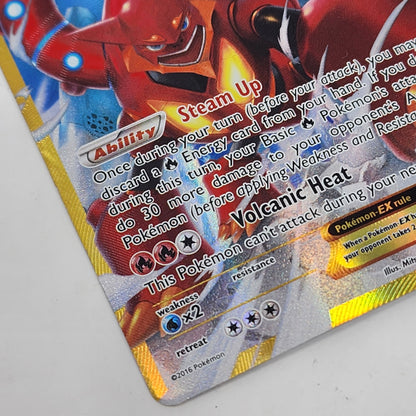 Pokémon TCG XY-Steam Siege Volcanion EX 115 English