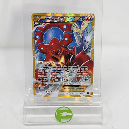 Pokémon TCG XY-Steam Siege Volcanion EX 115 English