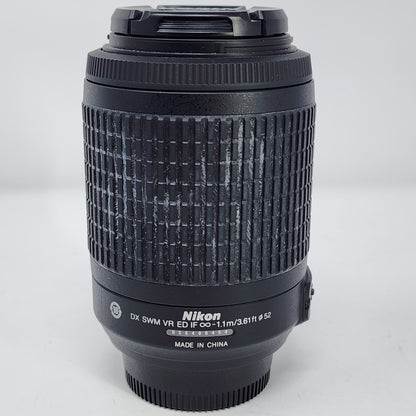 Nikon 55-200mm f/4-5.6G DX VR AF-S NIKKOR Auto Lens 2166