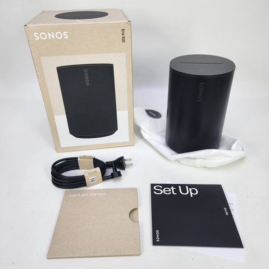 New Open Box Sonos Era 100 Smart Speaker Black E10G1US1