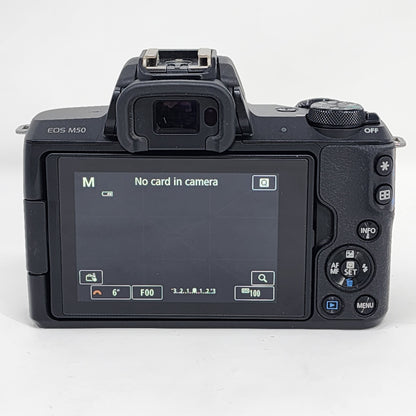 Canon EOS M50 24.1MP Mirrorless Camera Body Only