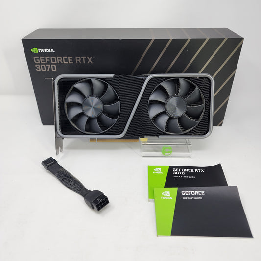 NVIDIA GeForce RTX 3070 8GB GDDR6 Founders Edition Graphics Card PG142