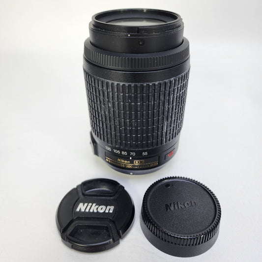 Nikon 55-200mm f/4-5.6G DX VR AF-S NIKKOR Auto Lens 2166