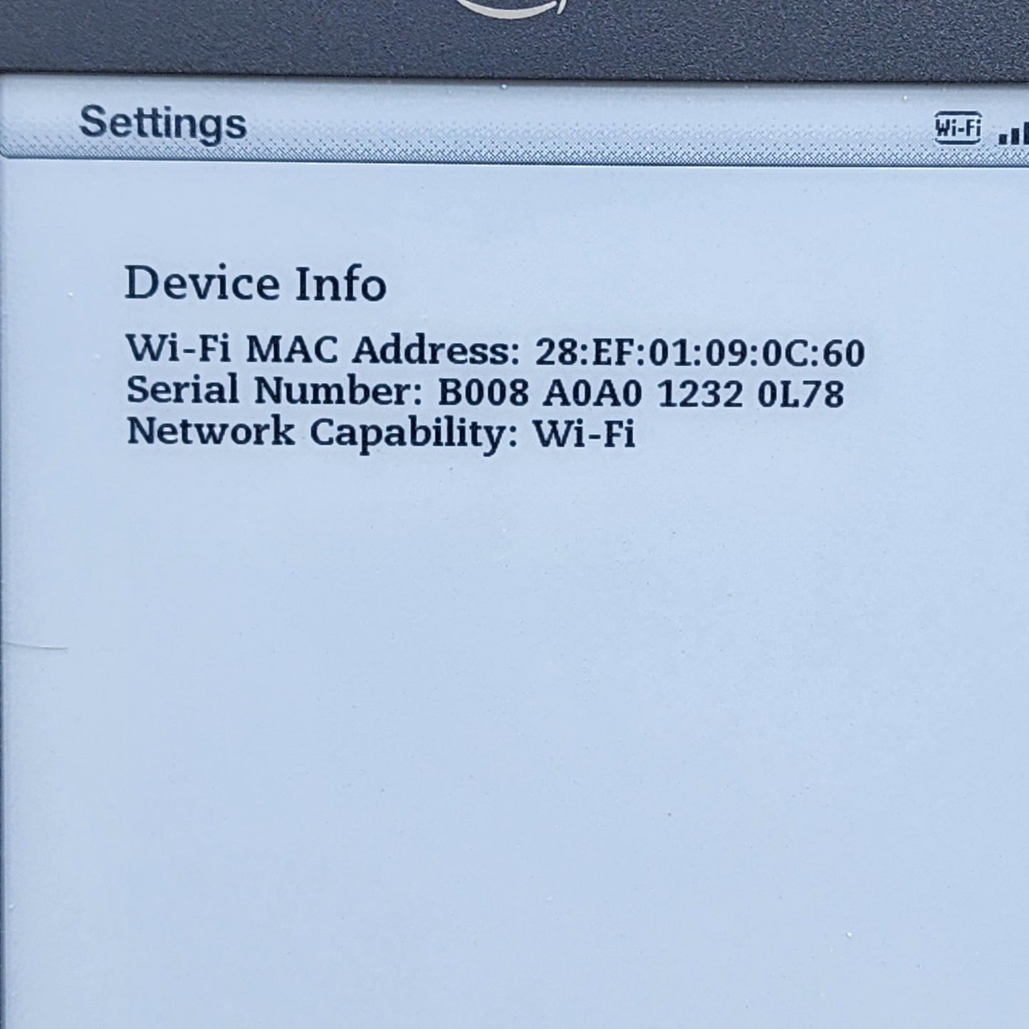WiFi Only Amazon Kindle 3rd Gen 4GB Gray